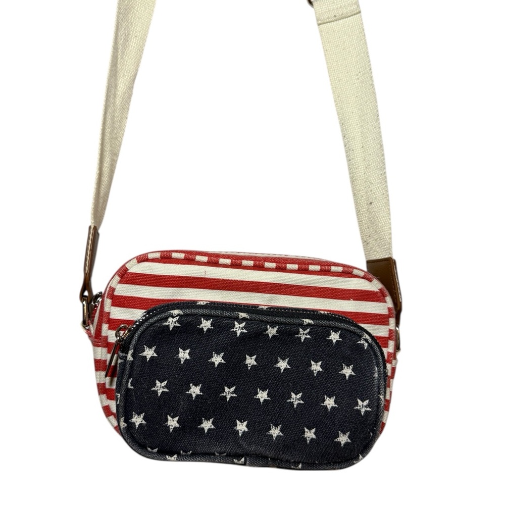 Mad Love America-Themed Women's Crossbody Bag